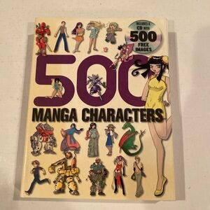 NWT “500 Manga Characters,” with Sealed CD